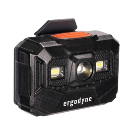 Ergodyne - 60197 Skullerz 8987 Rechargeable Universal Hard Hat LED Light, orange