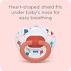 NUK Orthodontic Pacifier, Girl, 6-18 Months, 2-Pack