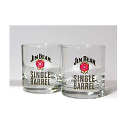 Jim Beam Original Rocks Glass | Set of 2 Glasses