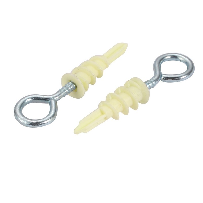 uxcell 5Pcs Self Drilling Drywall Anchor 12mm Inner Dia Zinc