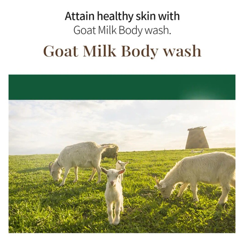 Gel De Baño Showermate Con Leche De Cabra Y Fresa,