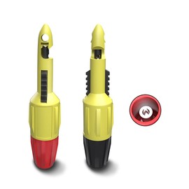 Cleqee 2mm Socket Insulated Wire Piercing Puncture Probe Back Probe Test Hook Clip for Auto Repair Automotive Electrical Diagnostic