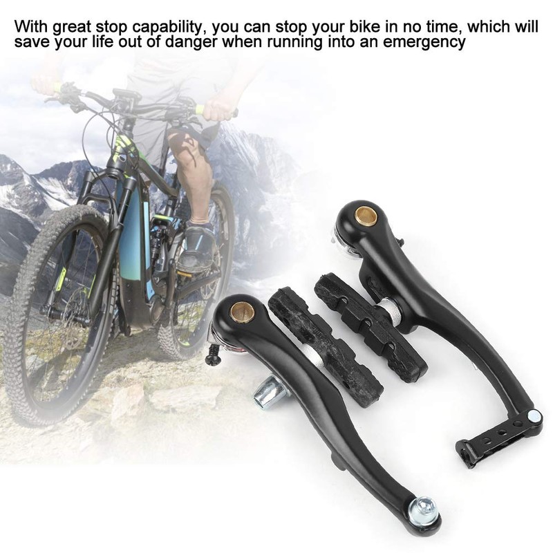 Lazmin112 Mountain Cycling V-Brake Set, V-Brake Set Front and Rear,