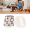 Lunch Box 4 Compartments Design 304 Stainless Steel Matching Tableware