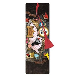 Trötsch Der kleine Maulwurf Lesezeichen Schlafen: Buchzeichen Lesezeichen Lesebändchen (3D Lesezeichen / Lizenz)