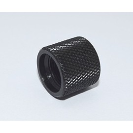 3/4" x 24 Thread Protector .750 Long .970 Dia. Black #4040