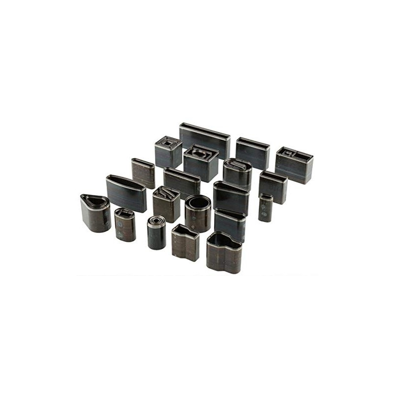 Leathercraft Die Cutting Punch Tool Set of 39 with Clear