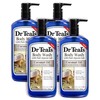 Dr Teal's Coconut Oil Body Wash, 4 Pack, 24 Fl