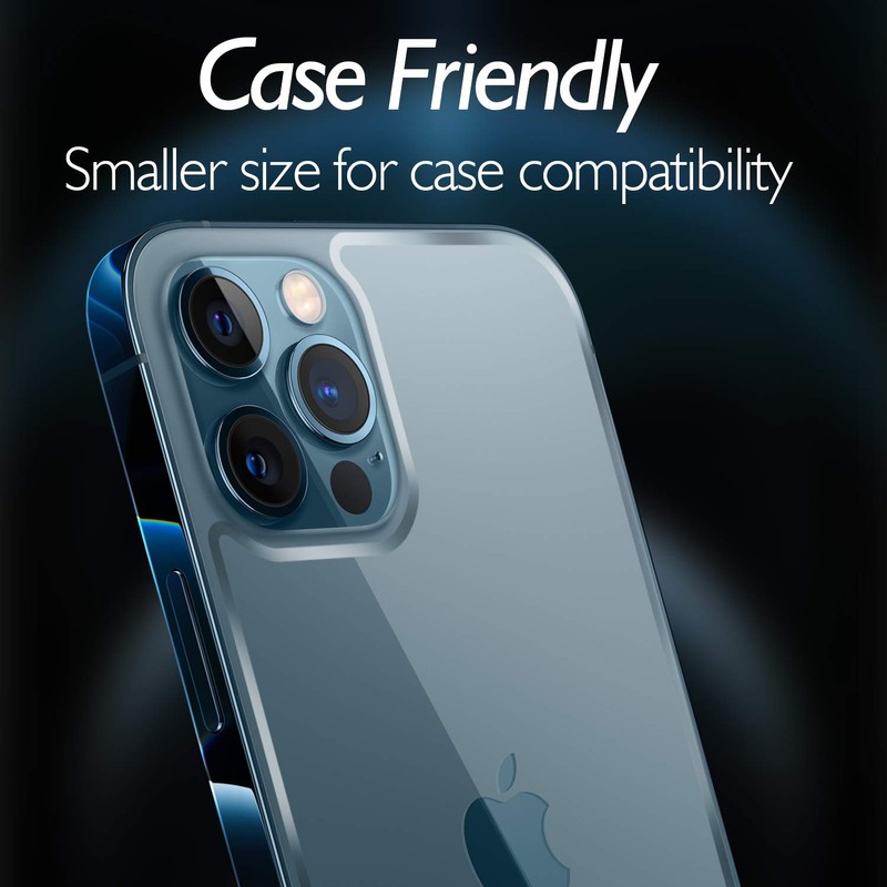 Shacoryze for iPhone 12 Pro Max Back Glass Protector (3-Pack),