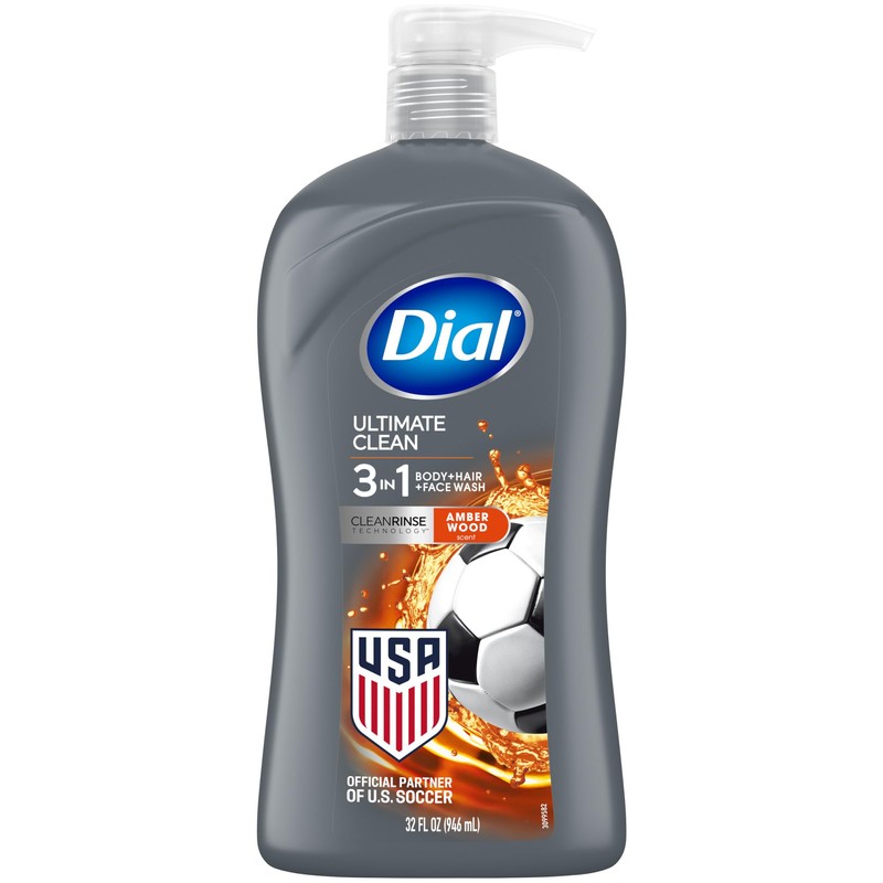 Dial for Men Hair + Body Wash, Ultimate Clean, 32