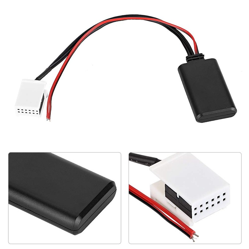 Suuonee Car Bluetooth AUX Adapter, 12 V 12 Pin Car