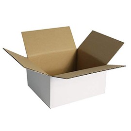 Earth Cardboard ID0359 Cardboard, 60 Sizes, Set of 50, Total of 3 Sides, 19.7 inches (50 cm), White, Cardboard, 60, Small, Packaging