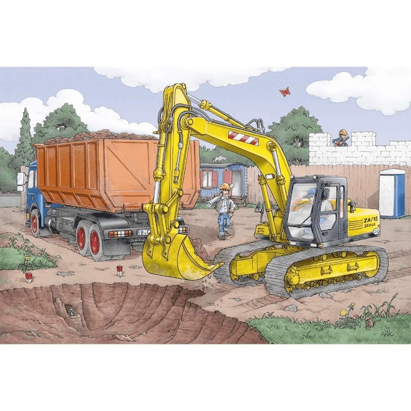 Schmidt | Digger Puzzle & Play 40 Piece Puzzle -