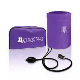 Kit Baumanómetro Aneroide + Estetoscopio Dúplex De Lujo (Morado)