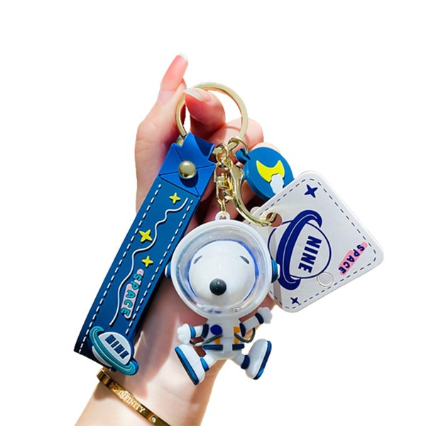 PUTCENDI Snoopy Keychain Multi-functional Key Chain Super Cute Pendant Card