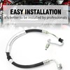 JUUDDENPARTS 53730-SWA-000 Power Steering Pipe, High Pressure Power Steering Hose