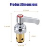 OasisFlow Hot Side Handle Stem Assembly Replacement Fits T&S Faucets,