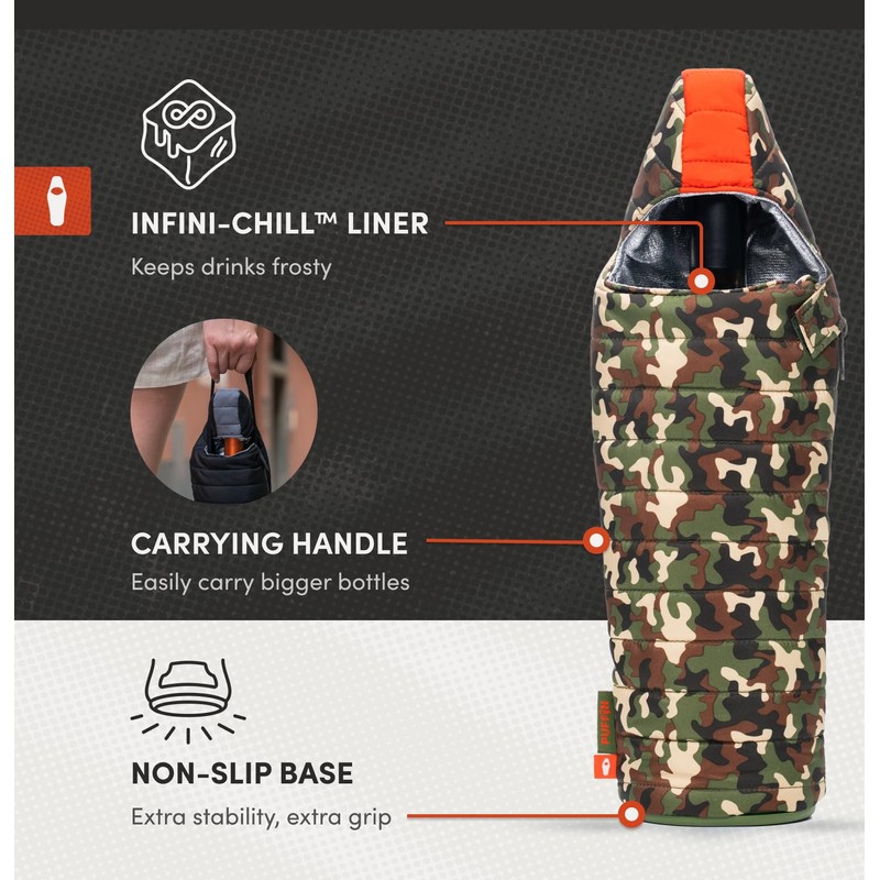 Puffin - The Caddy Wine Bag - Insulated Wine Bottle