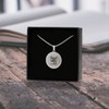 Women's Men's Necklace Stainless Steel with Zodiac Zodiac Zodiac Pendant