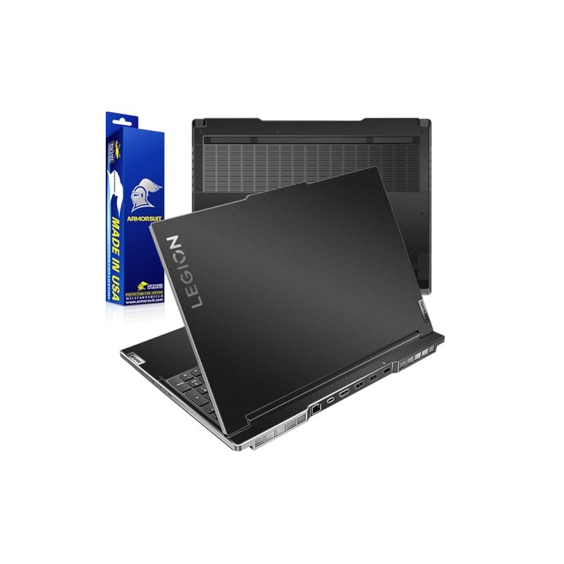 ArmorSuit MilitaryShield Matte Black Metallic Skin Vinyl Wrap for Lenovo