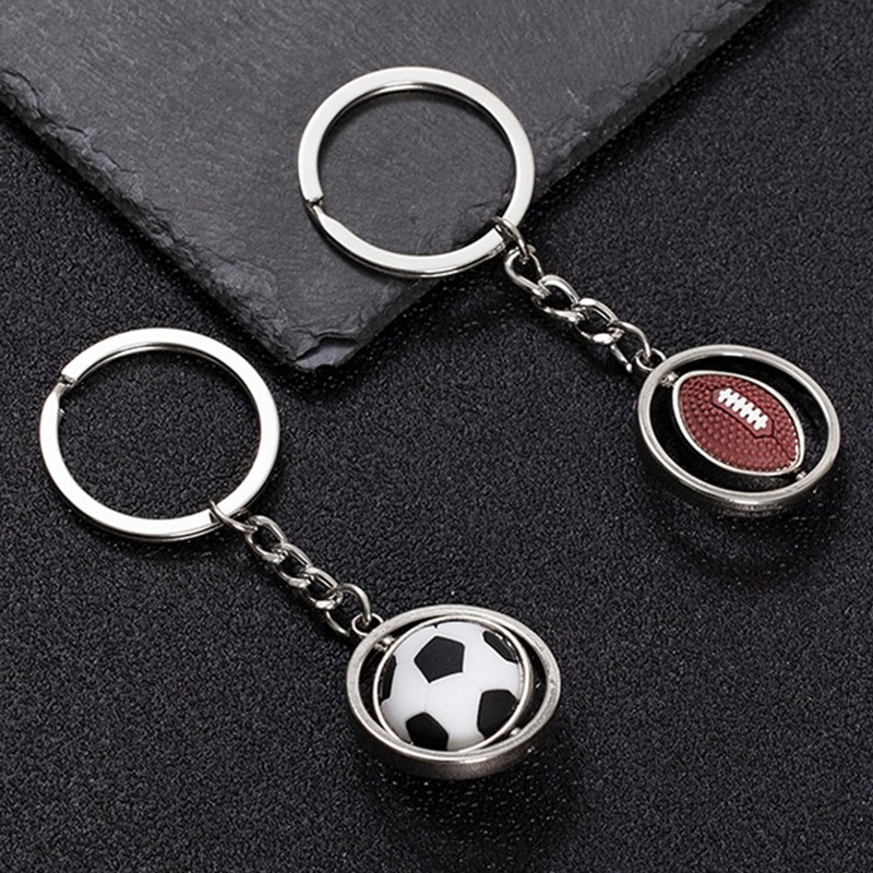 YSDYY 5 Pieces Of Ball Game Theme Keychains, Sports Memorabilia,