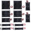 DORHEA 12PCS 18650 Battery Holder Bundle with Wire 18650 Battery