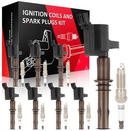 SCITOO 8 ignition coils with 8 iridium Spark Plugs for ford for Lincoln Expedition F450 F550 Super Duty Navigator 4.6L 5.4L 6.8L 8L3Z-12029-A C1659 DG521