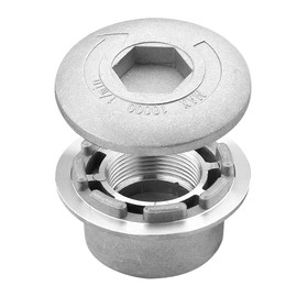 Universal Testina Decespugliatore Erbae, ZoneYan Testina per Erba in Alluminio, Testa Doppia per Decespugliatore, con 4 Filo per Falciatura, per Falciatura da Giardino