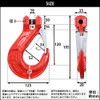 cshklr33r2t Slip Hook, Sling Hook with Latch, Clevis Type, Pin
