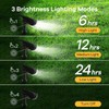 Linkind Solar Lights Outdoor Waterproof IP67, StarRay Dusk-to-Dawn Outdoor Solar
