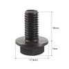 sourcingmap Reverse Thread Screws 8mm for 255 Cut Off Machine