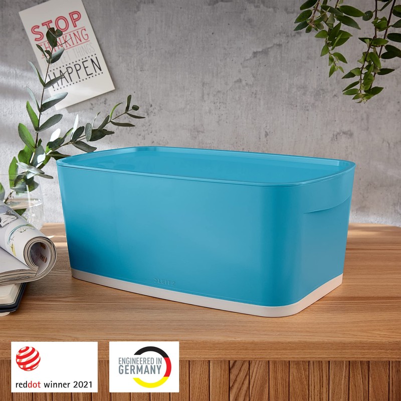 Leitz MyBox 52630061 Soft Blue Cosy Series Small Storage Box