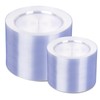 FLOWERCAT 200PCS Clear Plastic Plates Disposable Plates for Party -