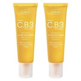 지아자 비타민 C B3 나이아신아마이드 액티브 페이스 세럼, 30ml, 2개 Ziaja Vitamin C B3 Niacinamide Active Face Serum, 30ml, 2 Pieces