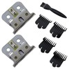 2-Pack Replacement Blades for Andis T Outliner Andis GTX Replacement