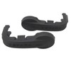 2 Pcs Motorcycle Engine Cylinder Side Cover Cushion Protection Guard