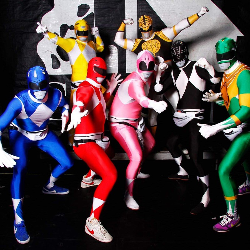 Morphsuits Morphsuits Offizielles Weißes Power Ranger Kostüm für Erwachsene -