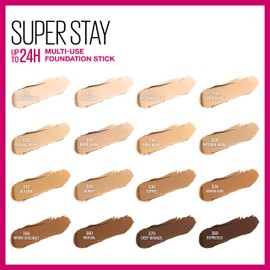 Maybelline New York Super Stay Foundation Stick for Normal To Oily Skin, Nude Beige, 0.25 Ounce