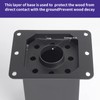 Nrspp 4x4 Post Base, 8 Sets Post Anchor, (Inner Size