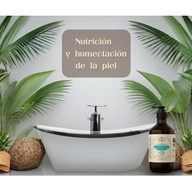 Crema Corporal Humectante de coco | 24 horas Humectación Profunda | rápida absorción | para Todo Tipo de Piel | Coconut Oil Formula | Tono Natural | restablece el ph, skin care | Botica de la trinidad.
