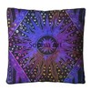 Sophia Art Indian Multi Elephant Mandala Floor Pillow Square Ottoman