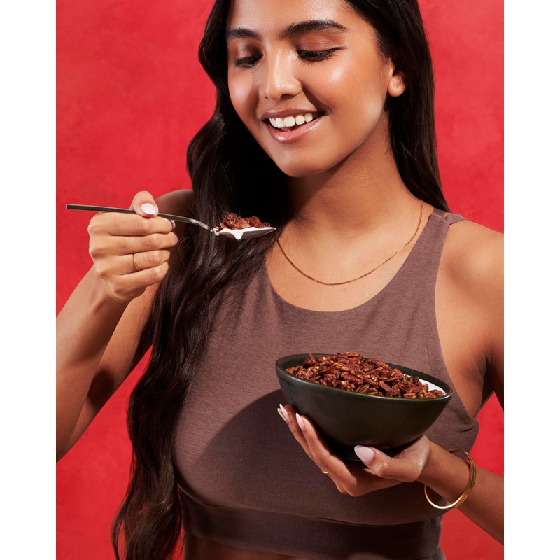 NuTrail Nut Granola Cereal, Dark Chocolate, No Sugar Added, Keto,