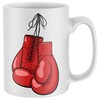 Purple Print House Imagine A World Without Boxing, Funny Coffee