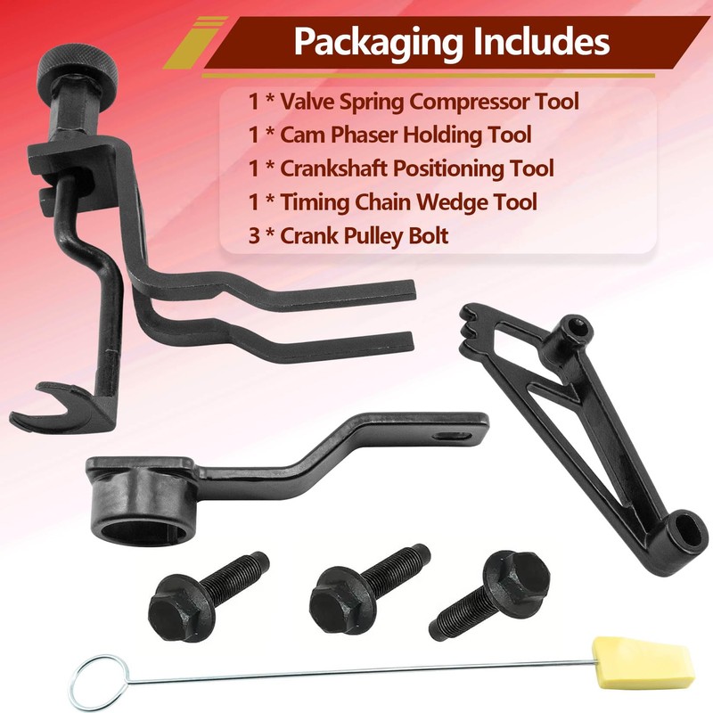 Datrenm Valve Spring Compressor Tool Kit Compatible with Ford 4.6L