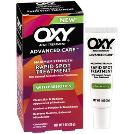 OXY Acne Medication Maximum Action Spot Treatment 1 Ounce (Value Pack of 5)