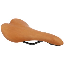 Gusti Geraint T. Bicycle Saddle Leather Saddle Soft Saddle Bicycle Road Bike Genuine Leather (Haselnnut 2)