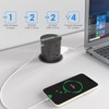 ANNQUAN 3.15" Pop Up Outlet with 15W Wireless Charger,Max 20W