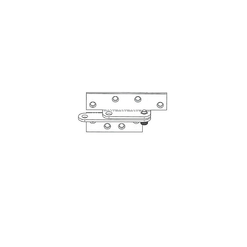 Markar Pivot Hinge, Steel (B1923US2G)