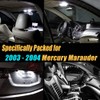 14Pc Super White 6000k Car Interior LED Light Bulb Kit