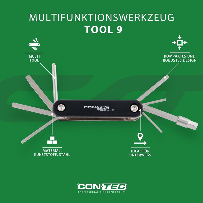 CONTEC Multi Tool Multi Tool 9 Functions